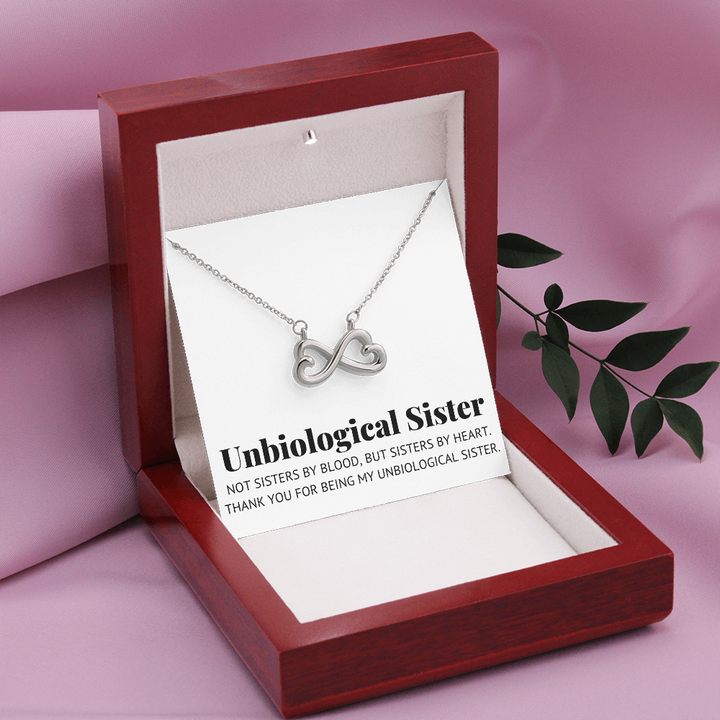 Unbiological Sister - Grateful Soul - Infinity Necklace