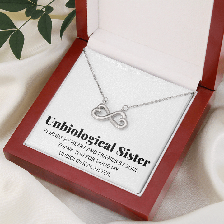 Unbiological Sister - Forever - Infinity Necklace