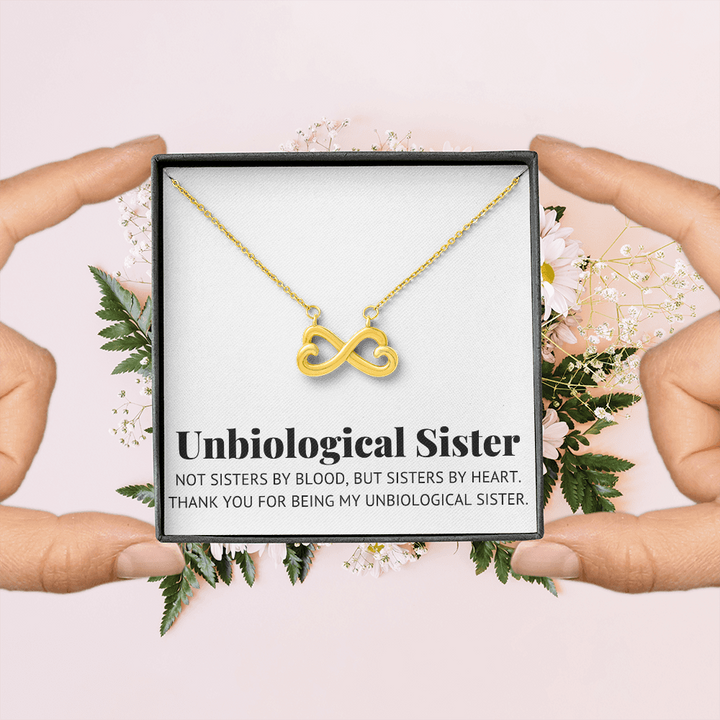 Unbiological Sister - Grateful Soul - Infinity Necklace