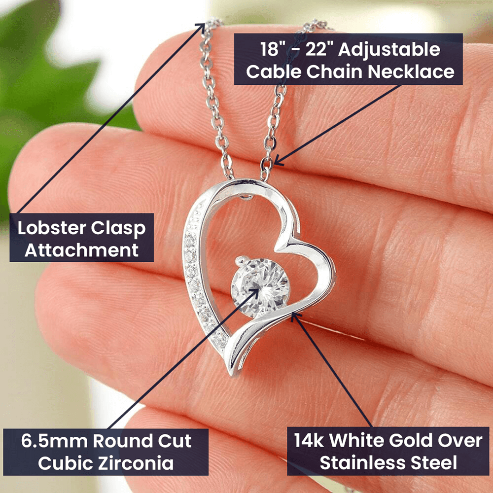 Jewelry gifts To My Sexy Wife, I Stole Your Heart, Heart Pendant Necklace - Belesmé - Memorable Jewelry Gifts 
