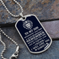 Son - My Wonderful Son - Dog Tag - Military Ball Chain
