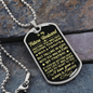 Future Husband - Fate & Choice - Military Necklace