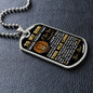 Son - Proud Of You - Military Necklace