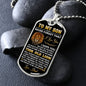 Son - Proud Of You - Military Necklace