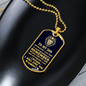 Son - My Wonderful Son - Dog Tag - Military Ball Chain