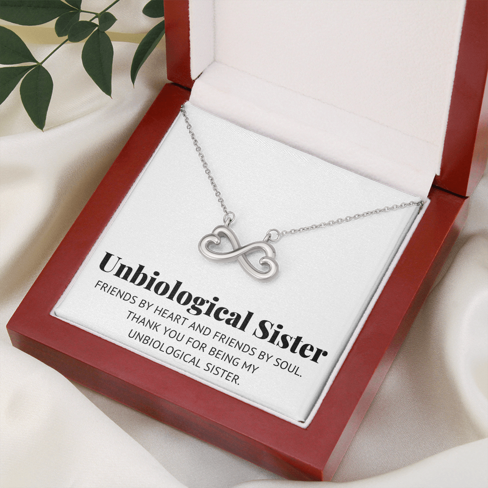 Unbiological Sister - Forever - Infinity Necklace