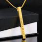 Coordinates Vertical - Necklace