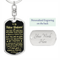 Future Husband - Fate - Dog Tag With Swivel Keychain