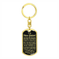 Future Husband - Fate - Dog Tag With Swivel Keychain