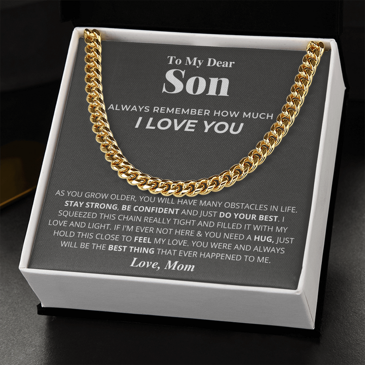 [Almost Sold Out] Son - Confident & Strong - Cuban Link Chain