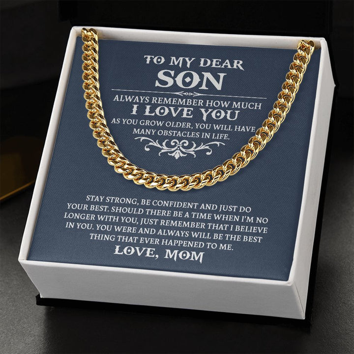 [Almost Sold Out] Son - Believe In You - Cuban Link Chain