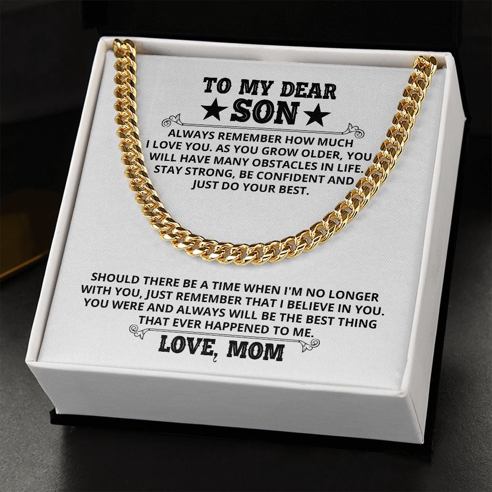[Almost Sold Out] - Son - Brightest Star - Cuban Link Chain