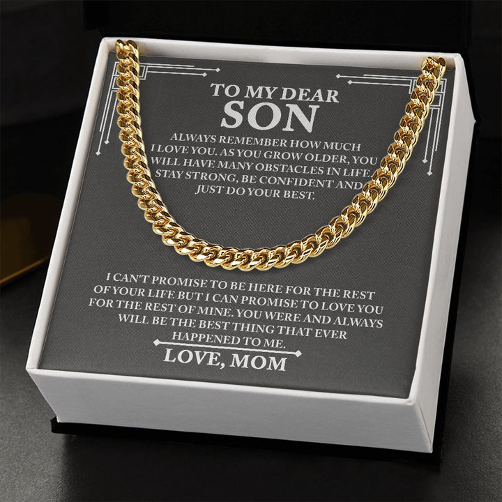 [Almost Sold Out] Son - Promise To Love You - Cuban Link Chain