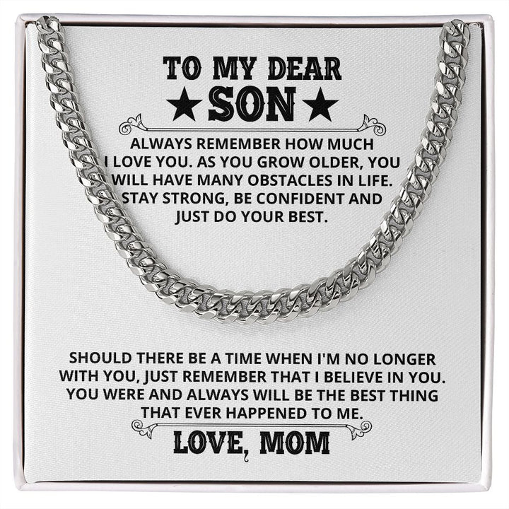 [Almost Sold Out] - Son - Brightest Star - Cuban Link Chain