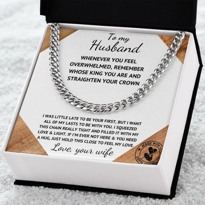 [Almost Sold Out] Husband - Your Last - Cuban Link Chain