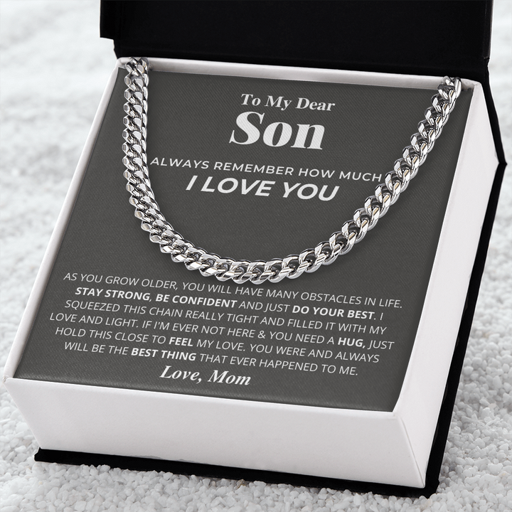 [Almost Sold Out] Son - Confident & Strong - Cuban Link Chain