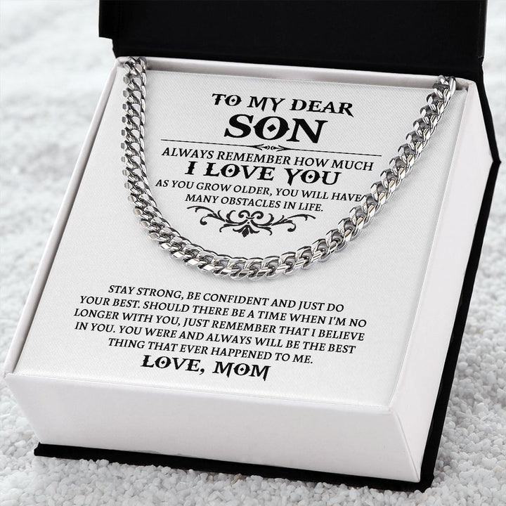 [Almost Sold Out] Son - I Believe In You - Cuban Link Chain