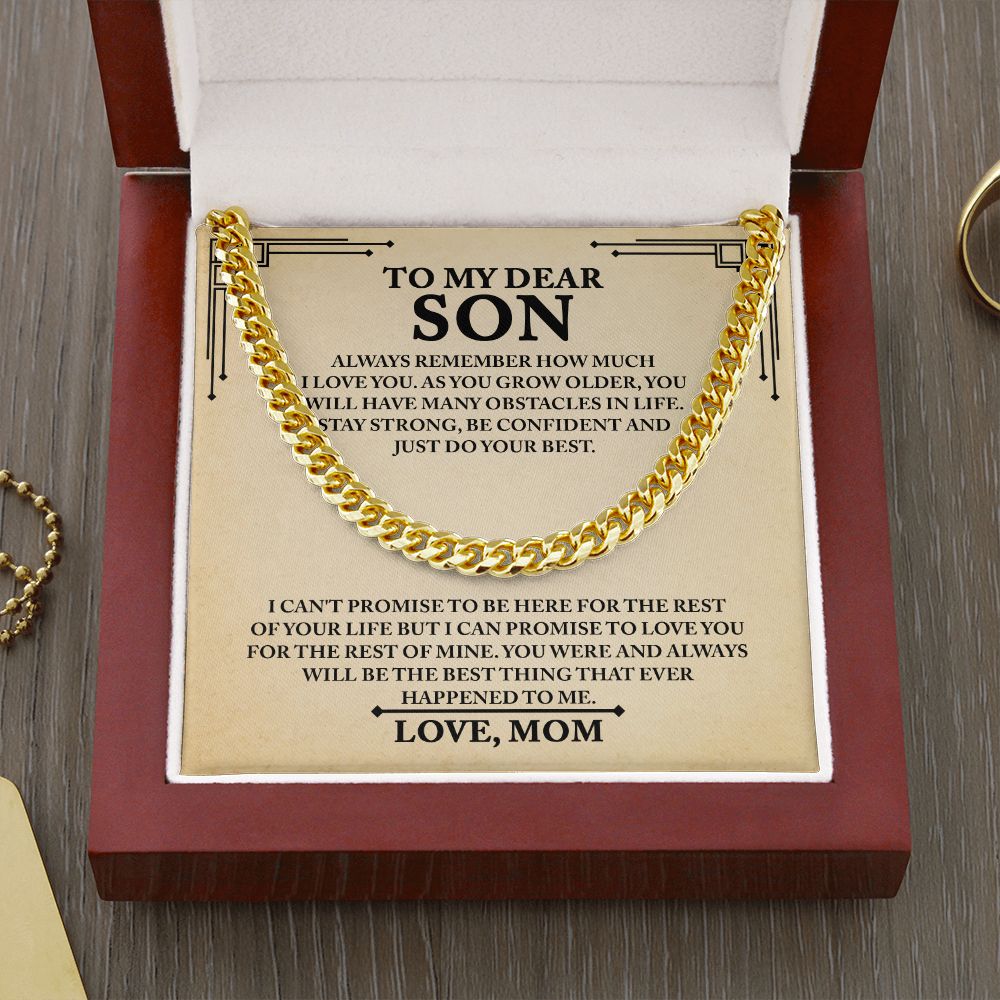 [Almost Sold Out] Son - Your Life - Cuban Link Chain