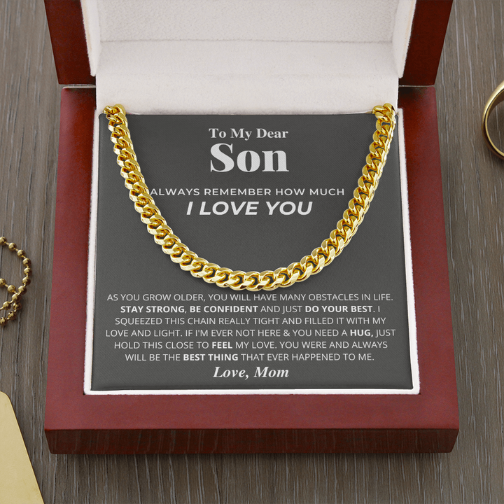[Almost Sold Out] Son - Confident & Strong - Cuban Link Chain