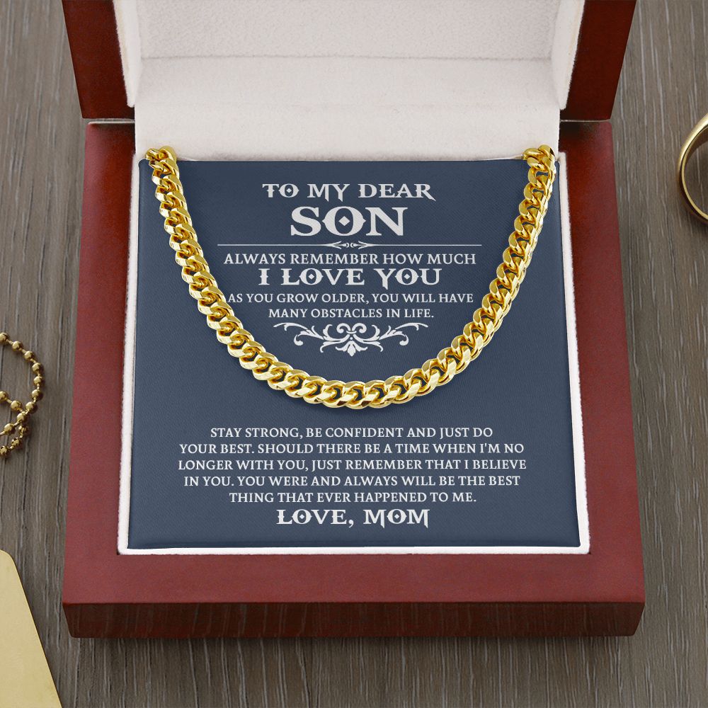 [Almost Sold Out] Son - Believe In You - Cuban Link Chain