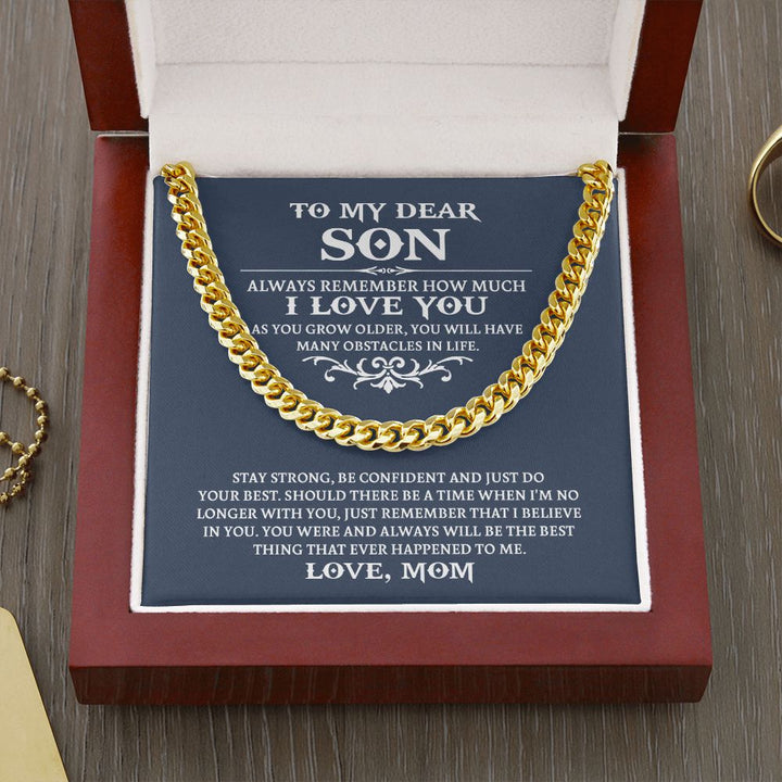 [Almost Sold Out] Son - Believe In You - Cuban Link Chain