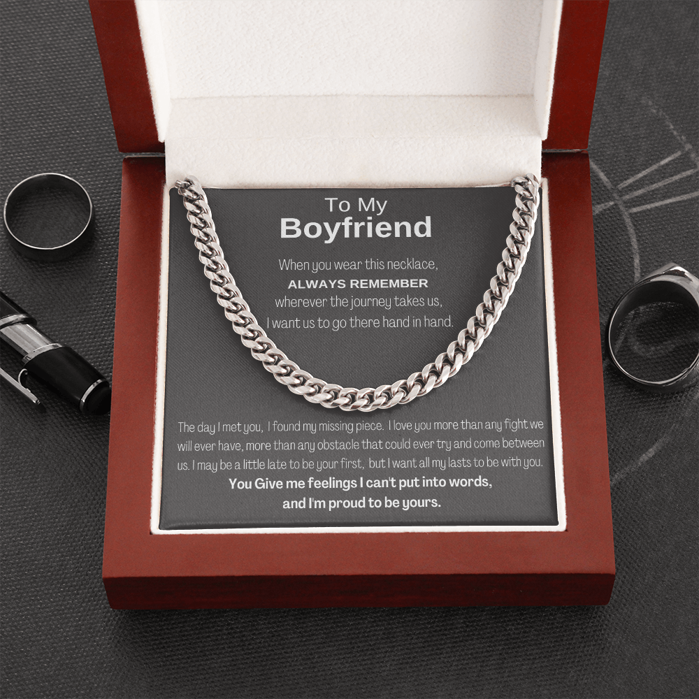 Boyfriend - Hand in Hand - Cuban Link Chain