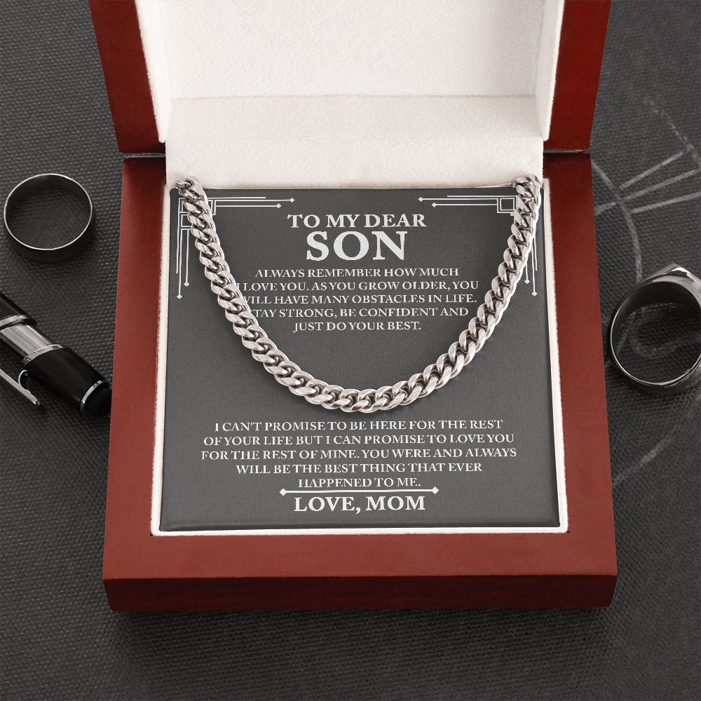 [Almost Sold Out] Son - Promise To Love You - Cuban Link Chain