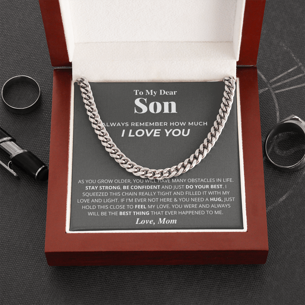 [Almost Sold Out] Son - Confident & Strong - Cuban Link Chain