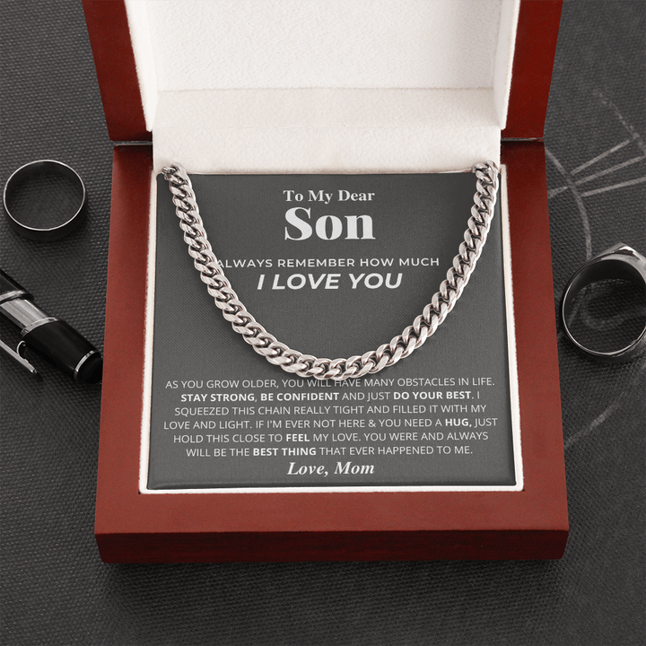 [Almost Sold Out] Son - Confident & Strong - Cuban Link Chain