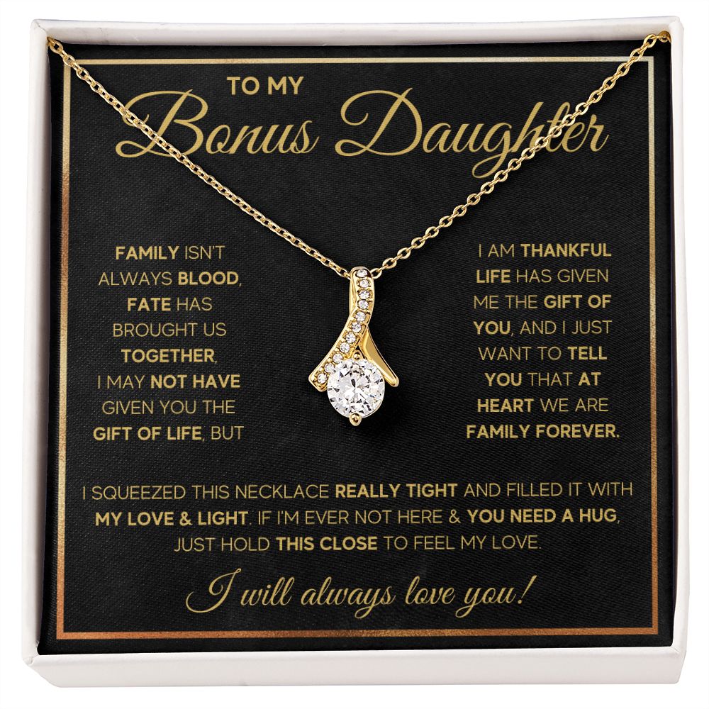 bonus daughter gifts from stepdad stepmom like a daughter to me jewelry daughter in law necklace gift for daughter in law