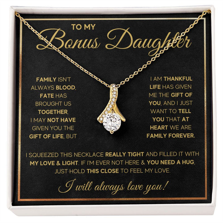 bonus daughter gifts from stepdad stepmom like a daughter to me jewelry daughter in law necklace gift for daughter in law