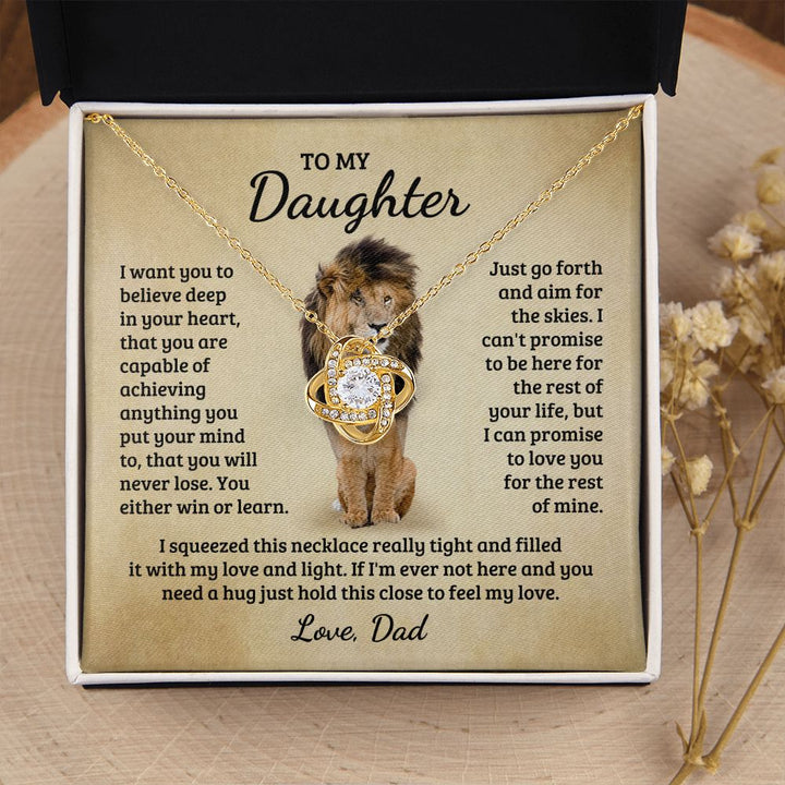 [Almost Sold Out] Daughter - Promise - Love Knot Necklace