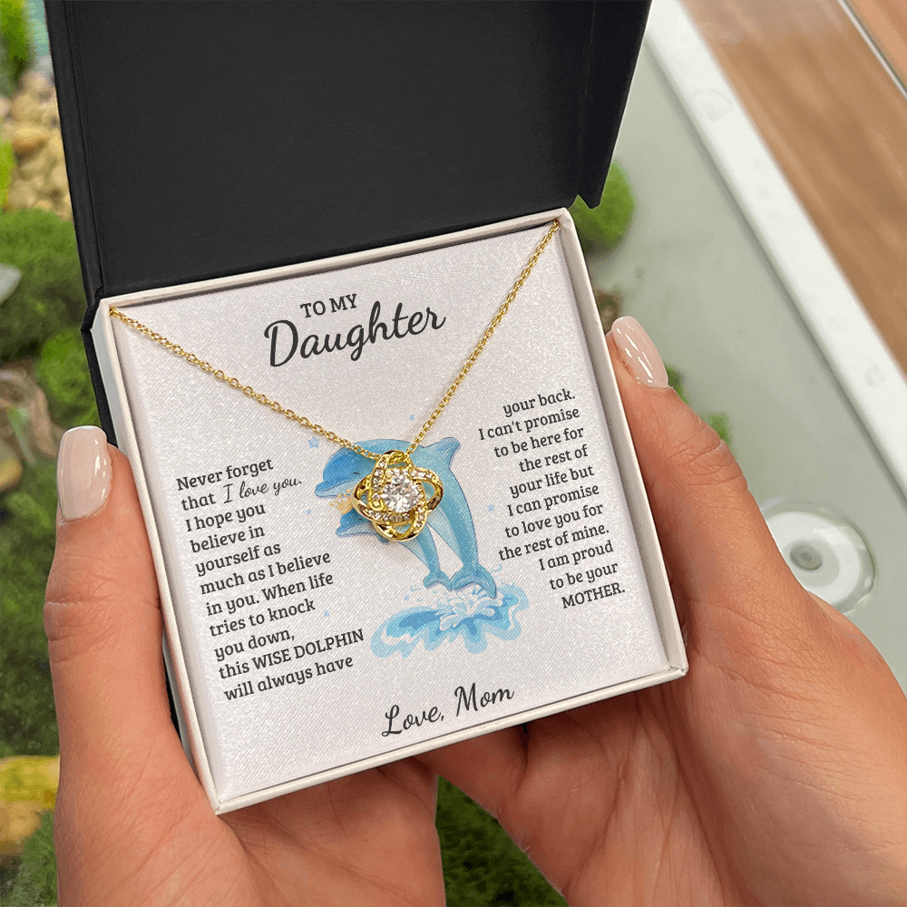 [Almost Sold Out] Daughter - Wise Dolphin - Necklace