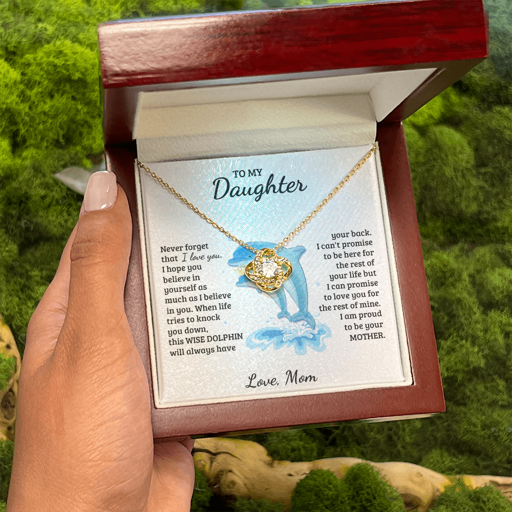 [Almost Sold Out] Daughter - Wise Dolphin - Necklace