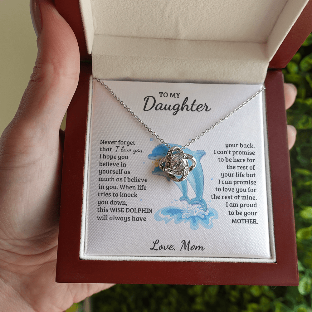 [Almost Sold Out] Daughter - Wise Dolphin - Necklace