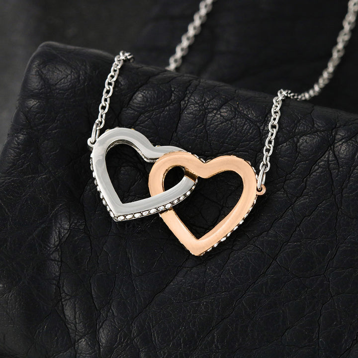 [Almost Sold Out] Daughter - Old Lioness - Interlocking Hearts Necklace
