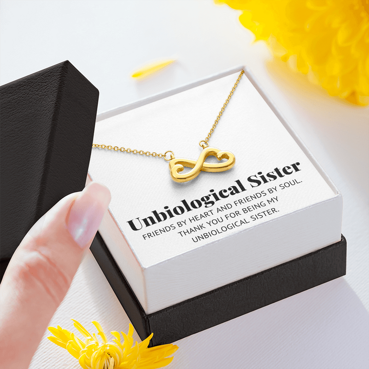 Unbiological Sister - Forever - Infinity Necklace