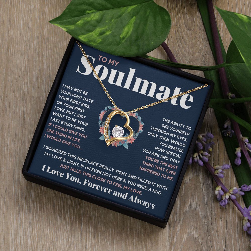 soulmate necklace for women wedding anniversary gifts for wife birthday presents for the wife christmas gifts for wife love gifts jewerly