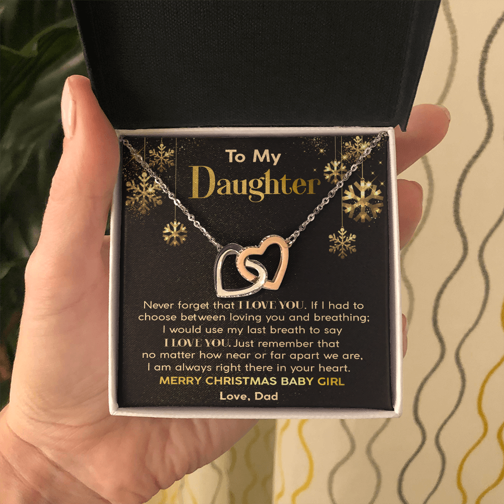 Daughter - Merry Christmas Baby Girl