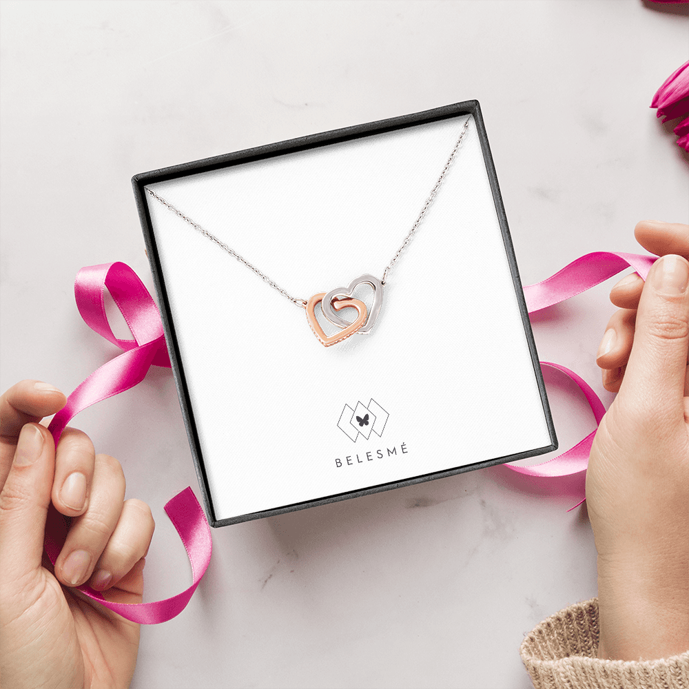 Interlocking Hearts Necklace