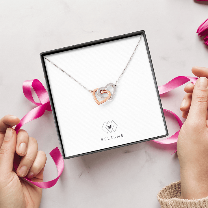 Interlocking Hearts Necklace