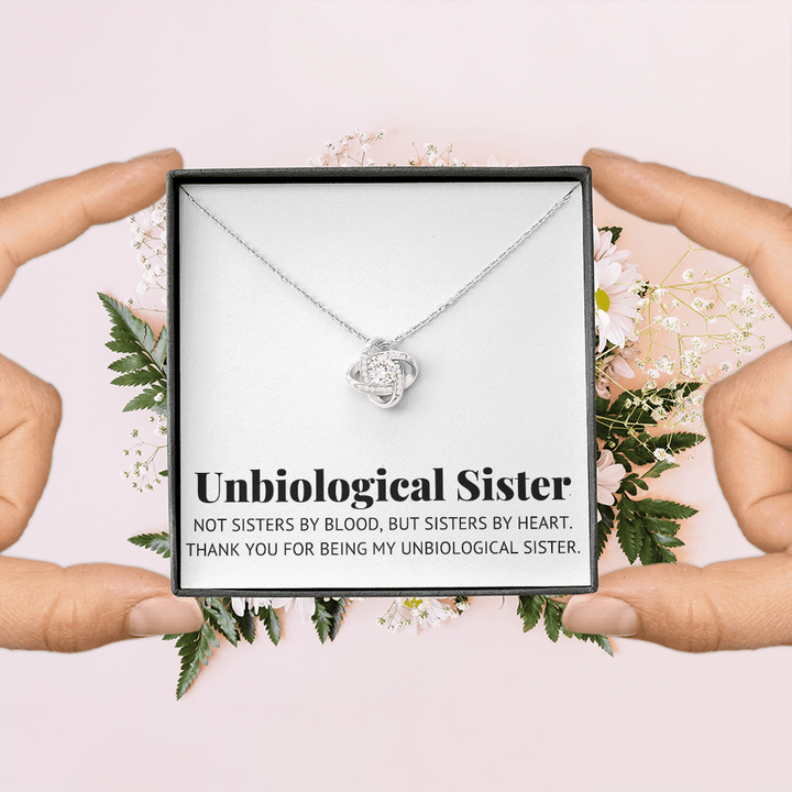 Unbiological Sister - Thank You - Necklace