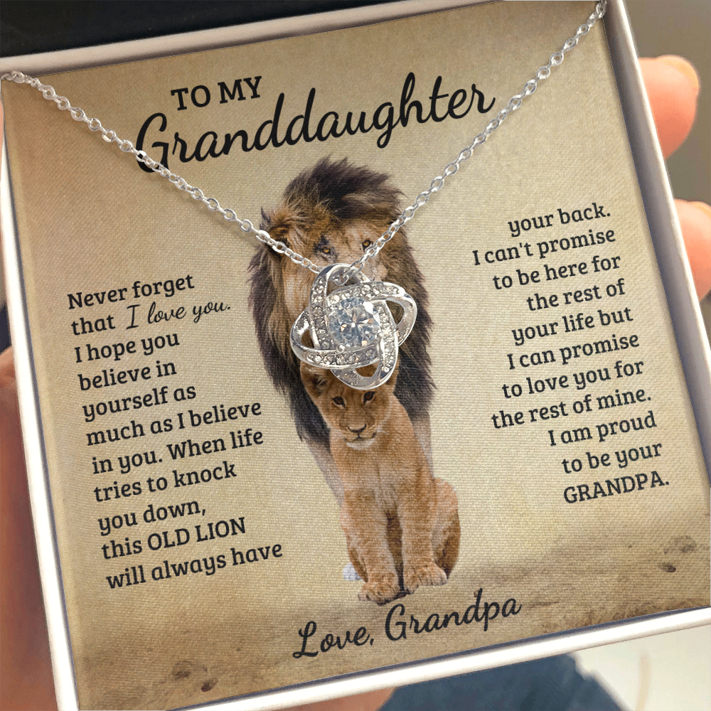 Granddaughter - Proud of you  - Necklace