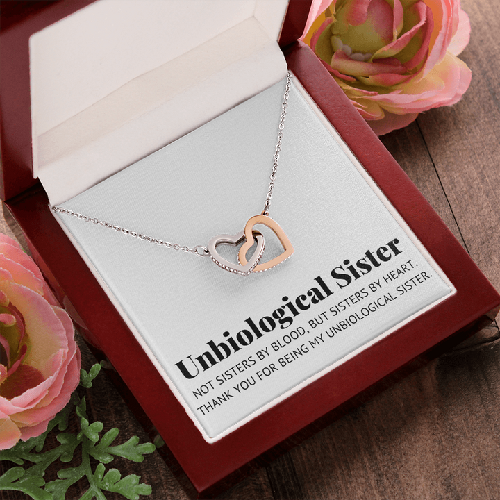 Unbiological Sister - Forever Sisters - Interlocking Necklace