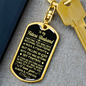 Future Husband - Fate - Dog Tag With Swivel Keychain